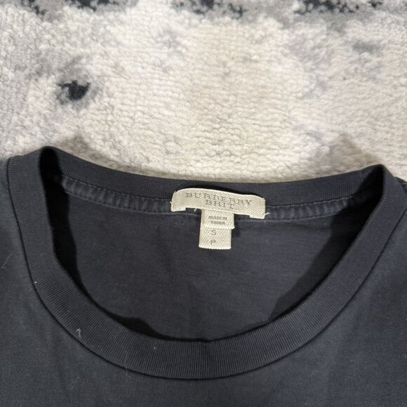 Burberry Embroidery Basic T-Shirt - Picture 3 of 6